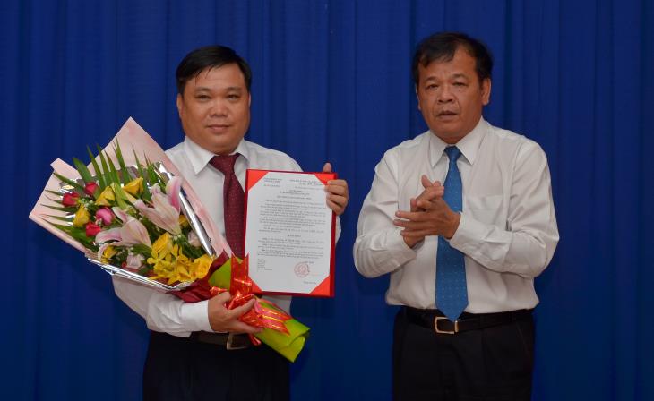 Ông Lê Thành Công được bổ nhiệm làm Giám đốc Sở Công thương